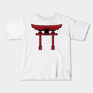 torii gate (red) Kids T-Shirt